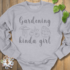 Sport Grey / S Gardening Kind A Girl Sweatshirt Sweatshirt