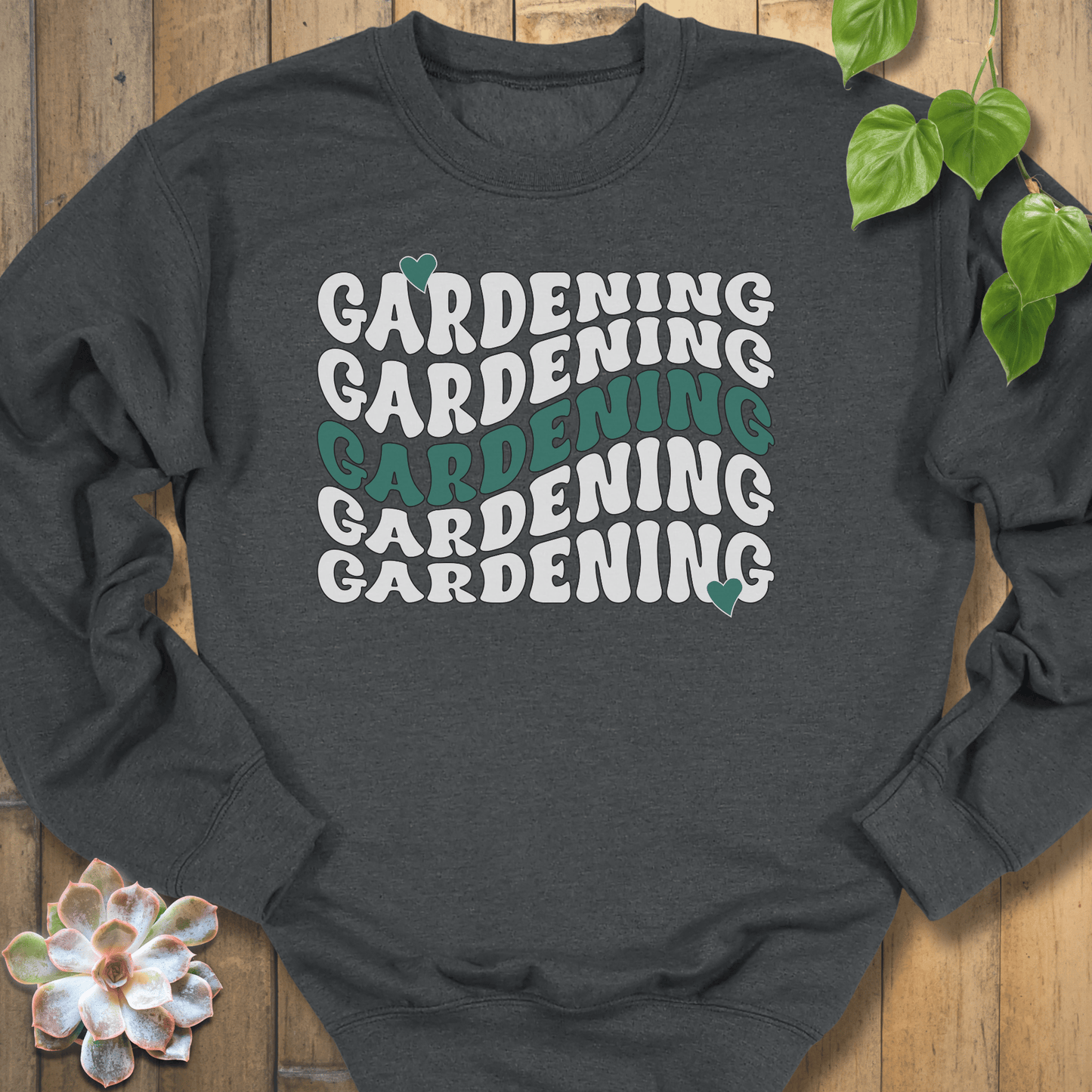 Dark Heather / S Gardening Sweatshirt Sweatshirt