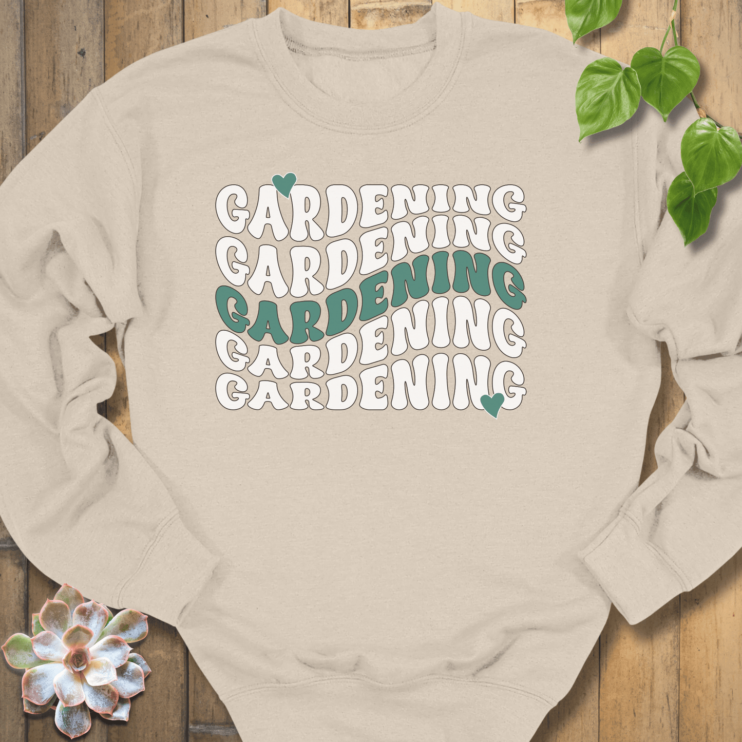 Sand / S Gardening Sweatshirt Sweatshirt