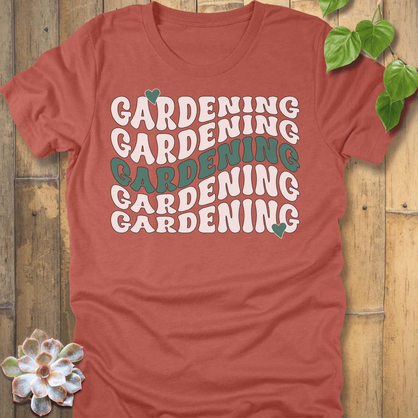 Heather Clay / S Gardening - T-Shirt T-Shirt