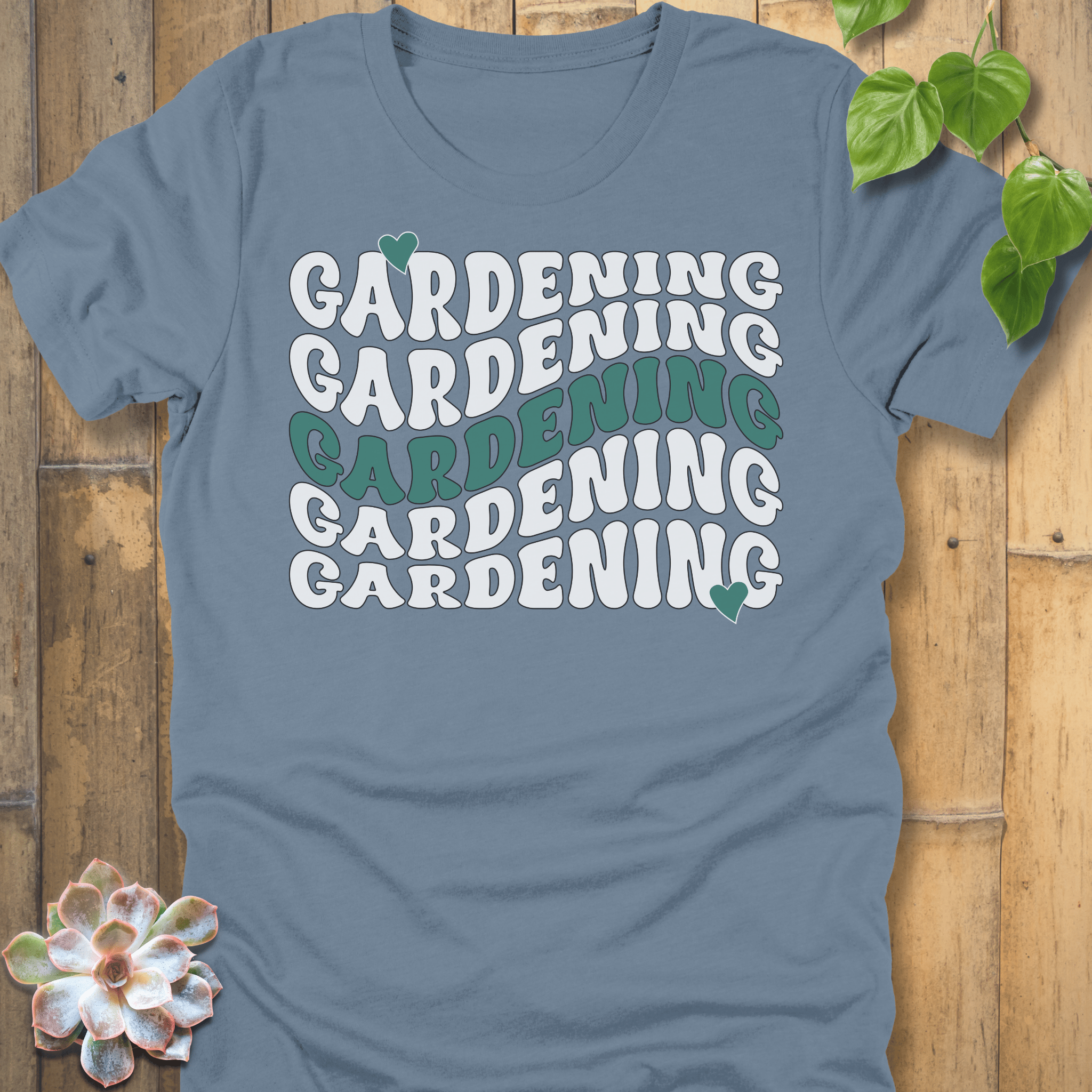 Steel Blue / S Gardening - T-Shirt T-Shirt