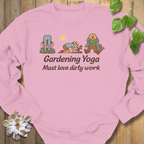 Light Pink / S Gardening Yoga Sweatshirt Sweatshirt