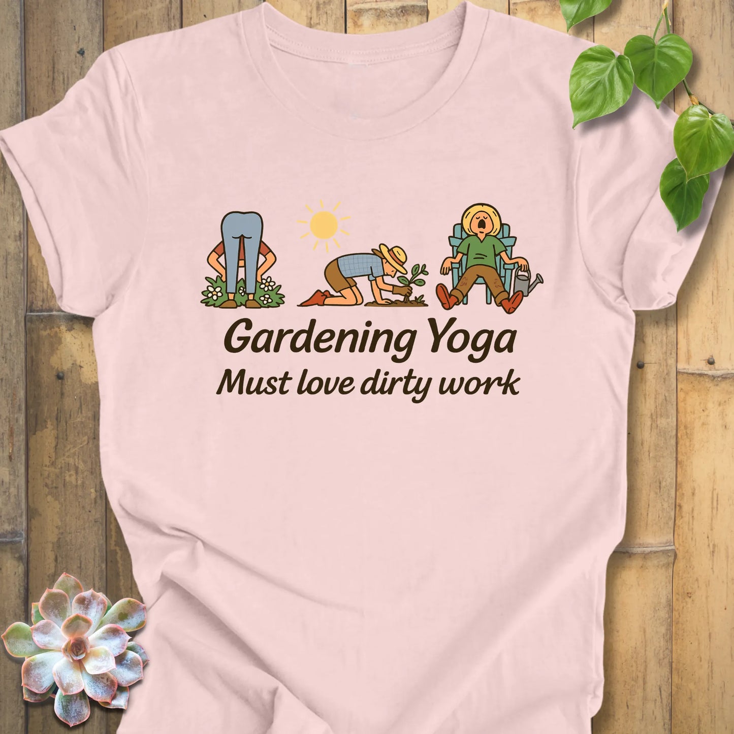 mindful gardening tee