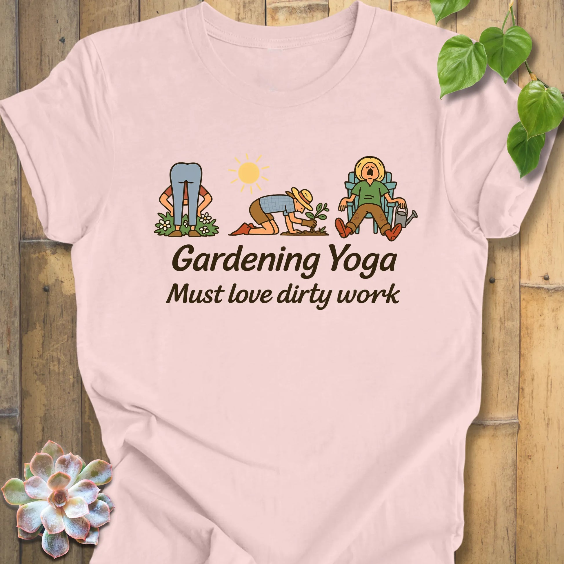 mindful gardening tee