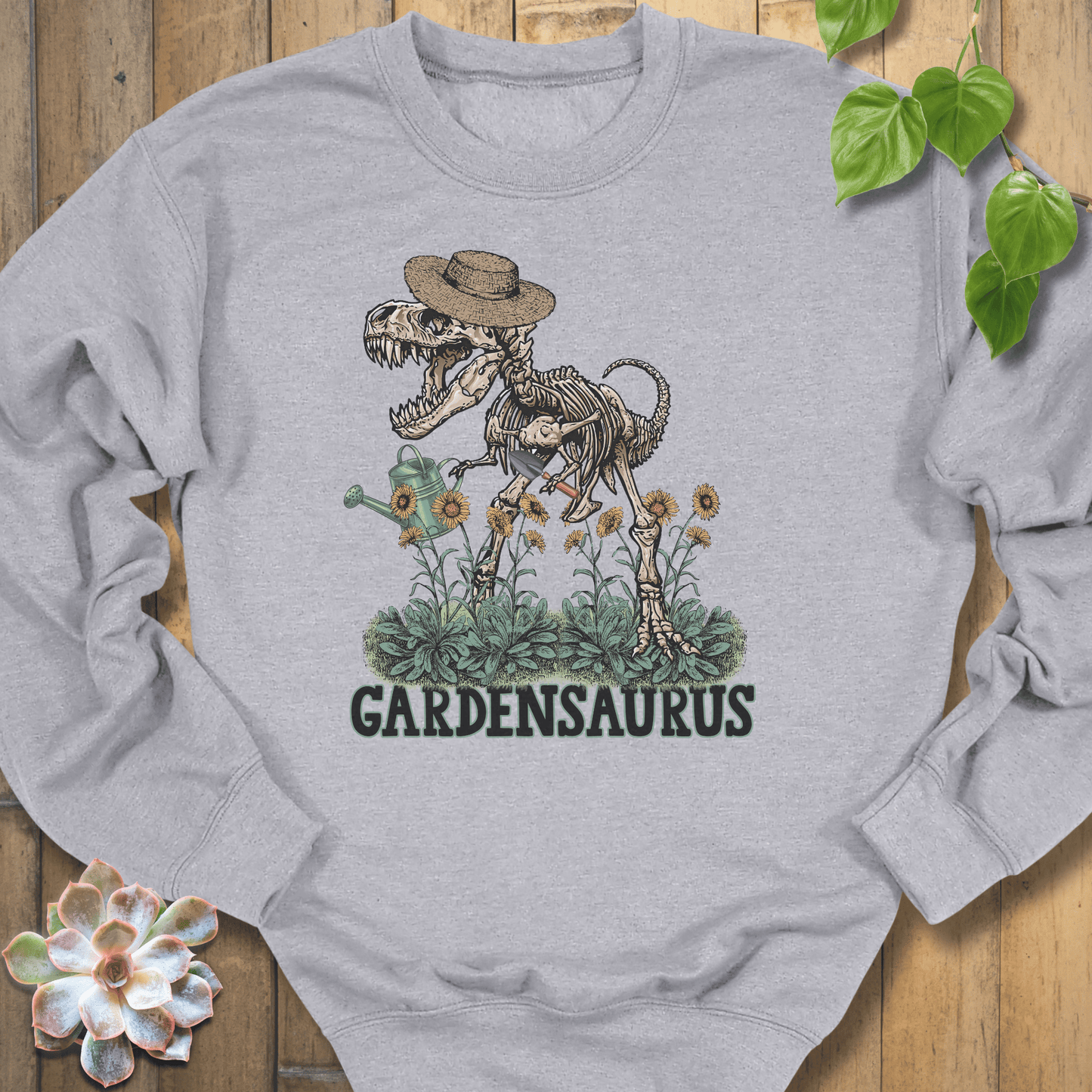 Sport Grey / S Gardensaurus Sweatshirt Sweatshirt