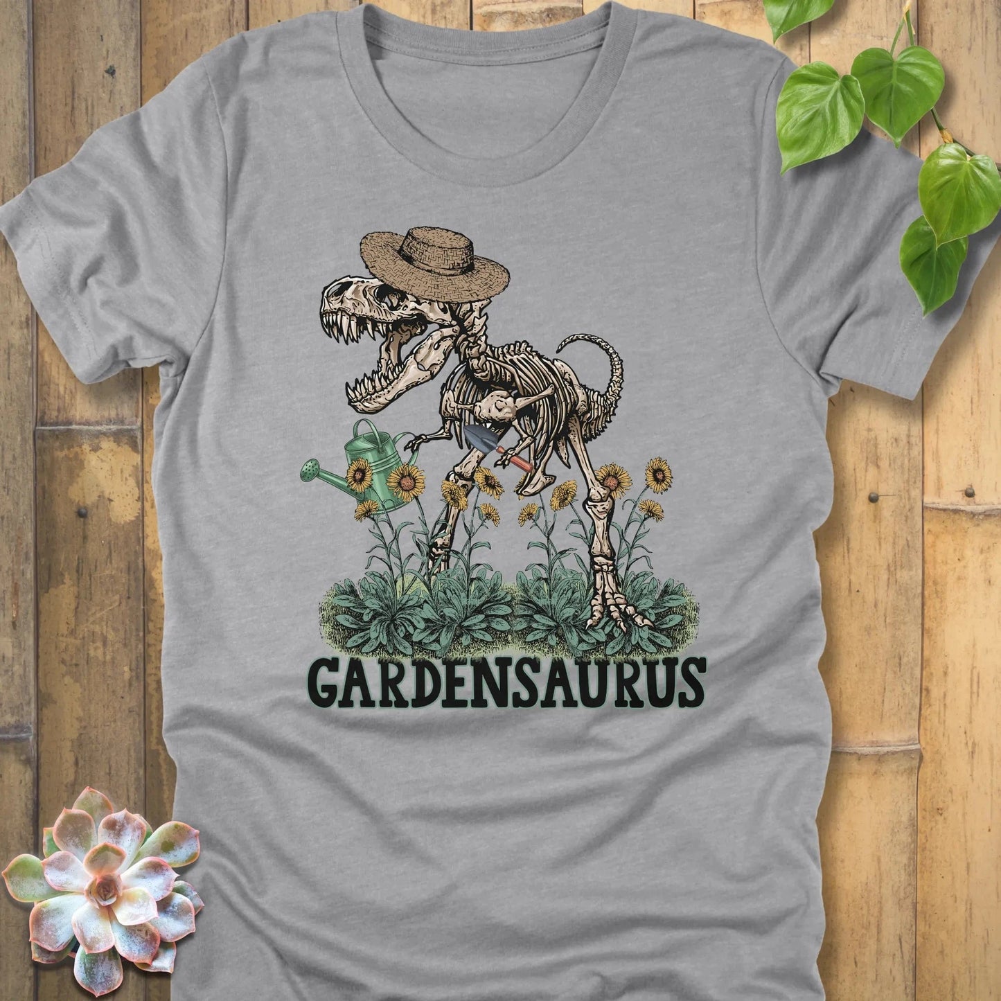 Athletic Heather / S Gardensaurus T-Shirt T-Shirt