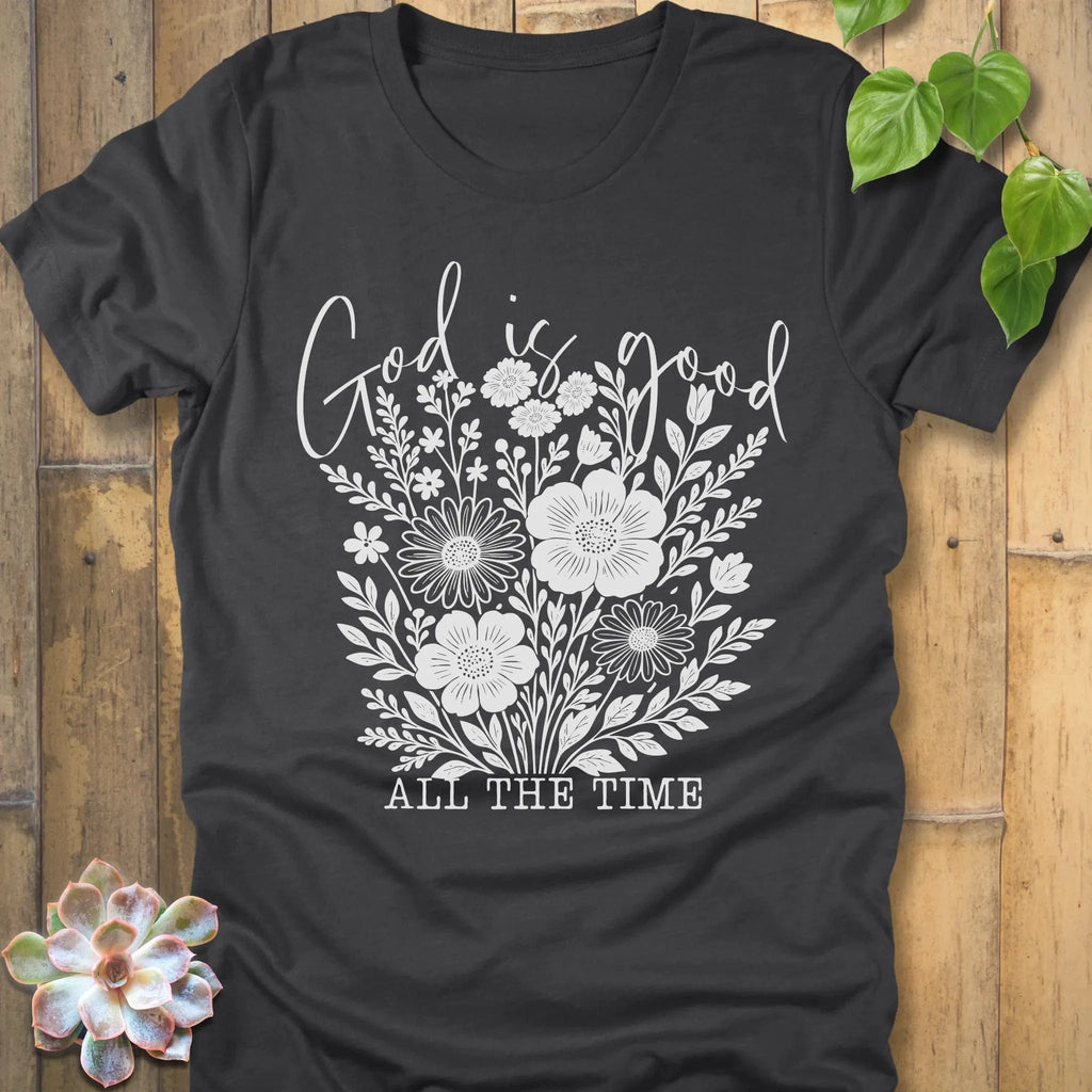 Dark Grey Heather / S God Is Good - T-Shirt T-Shirt