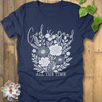 Heather Navy / S God Is Good - T-Shirt T-Shirt