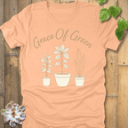 Heather Peach / S Grace Of Green T-Shirt T-Shirt