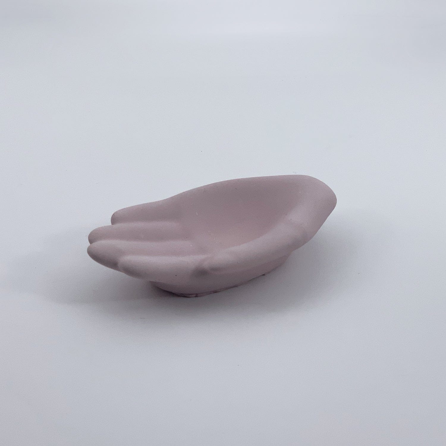 pink Hand-Shaped Concrete Dish Home Decor