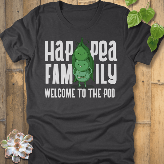Dark Grey Heather / S Happea Family T-shirt T-Shirt