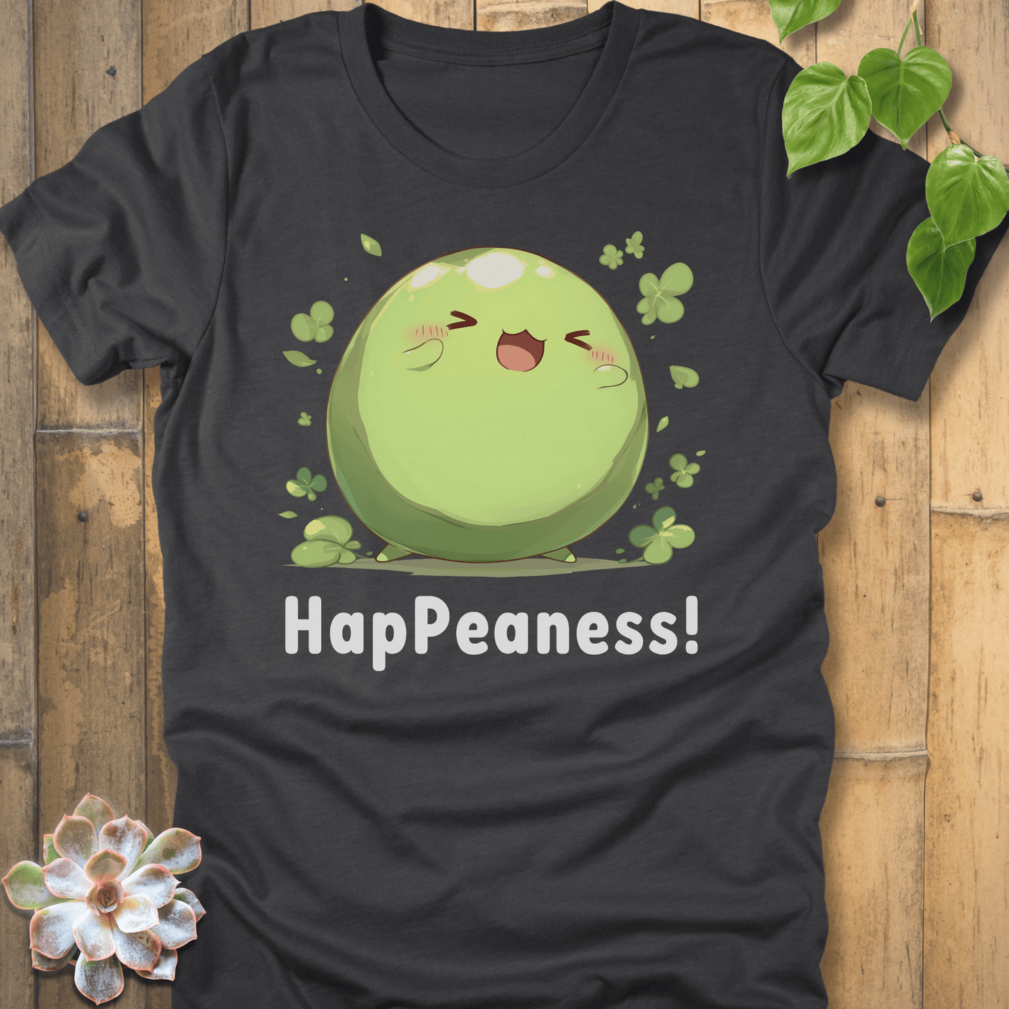 Dark Grey Heather / S Happeaness T-shirt T-Shirt