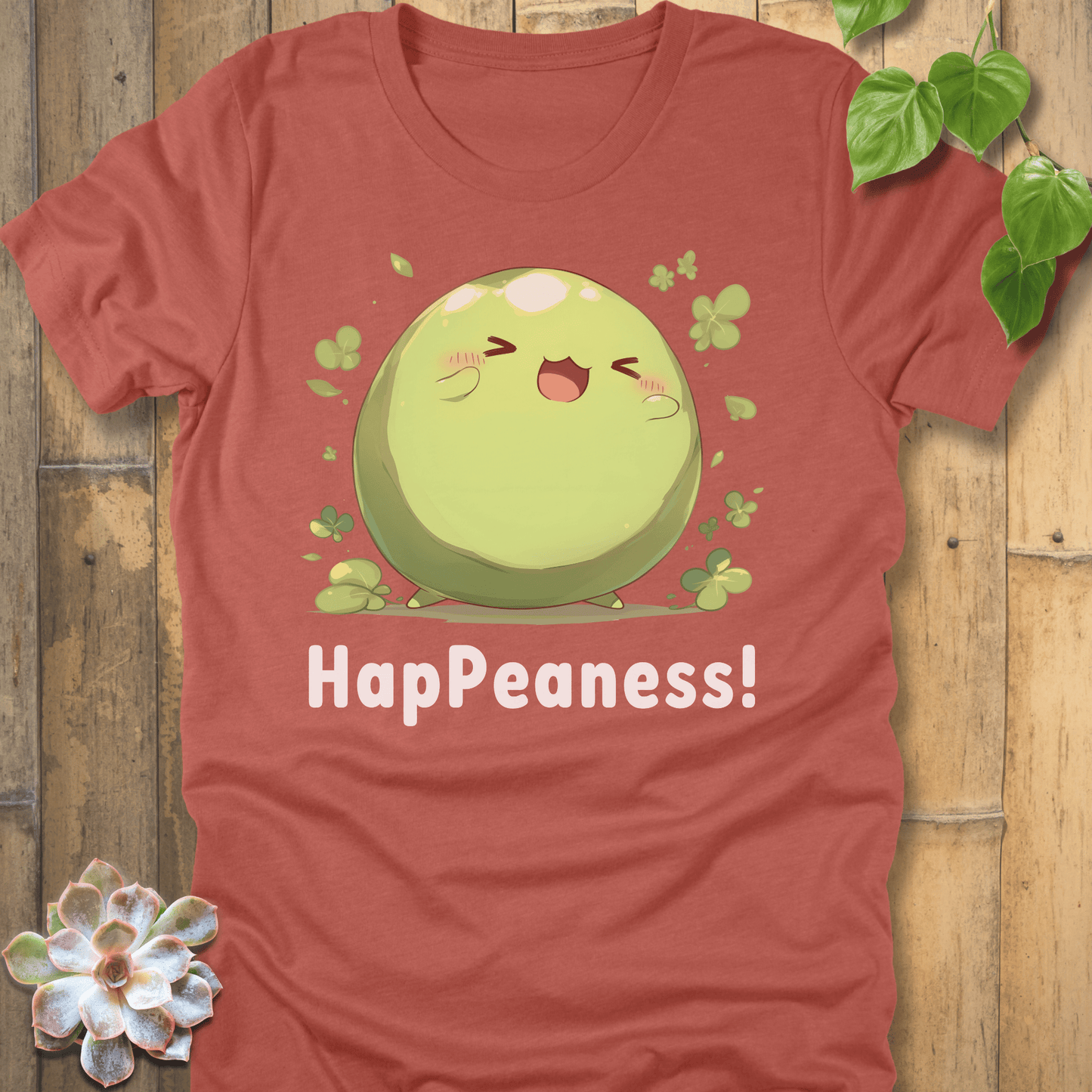 Heather Clay / S Happeaness T-shirt T-Shirt