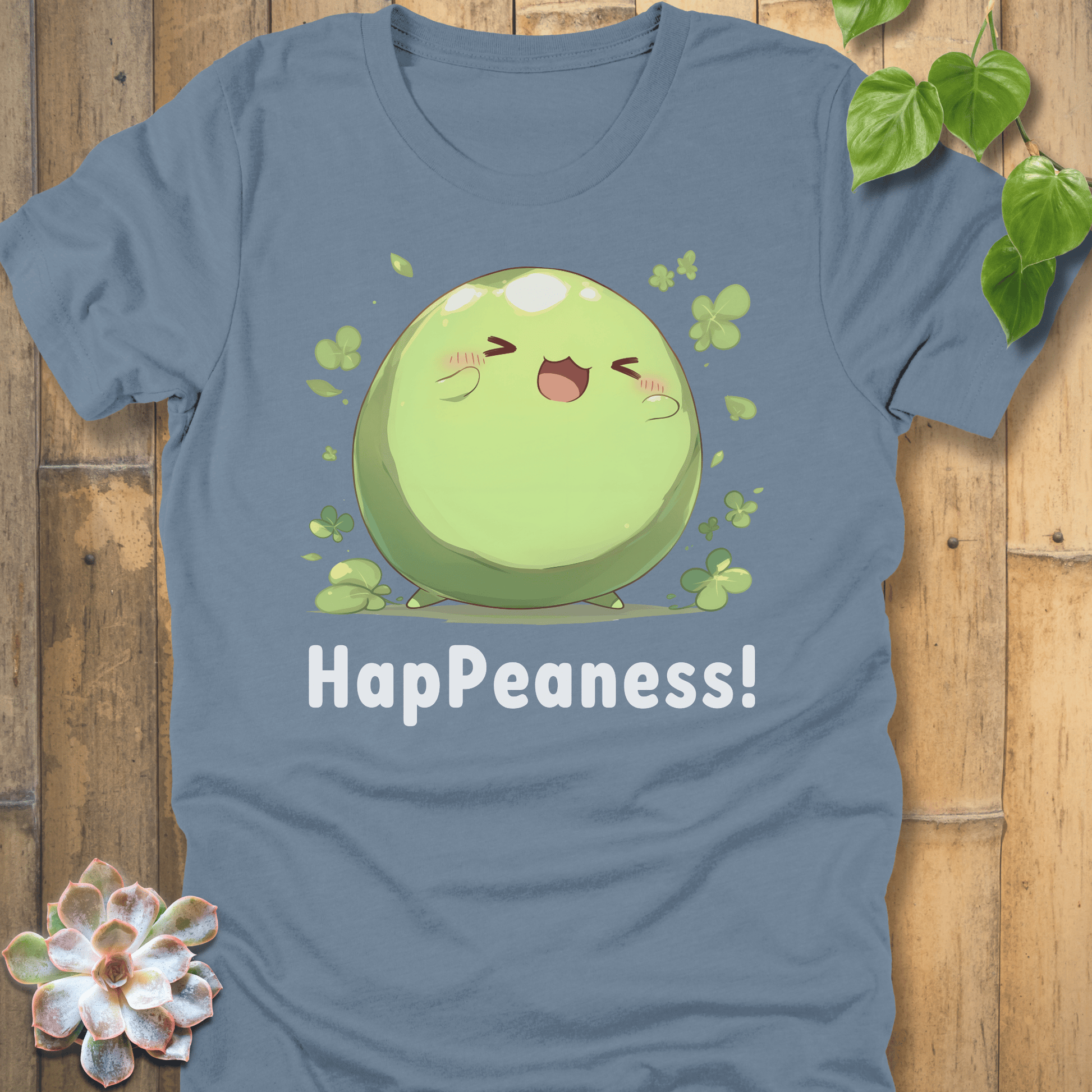 Steel Blue / S Happeaness T-shirt T-Shirt