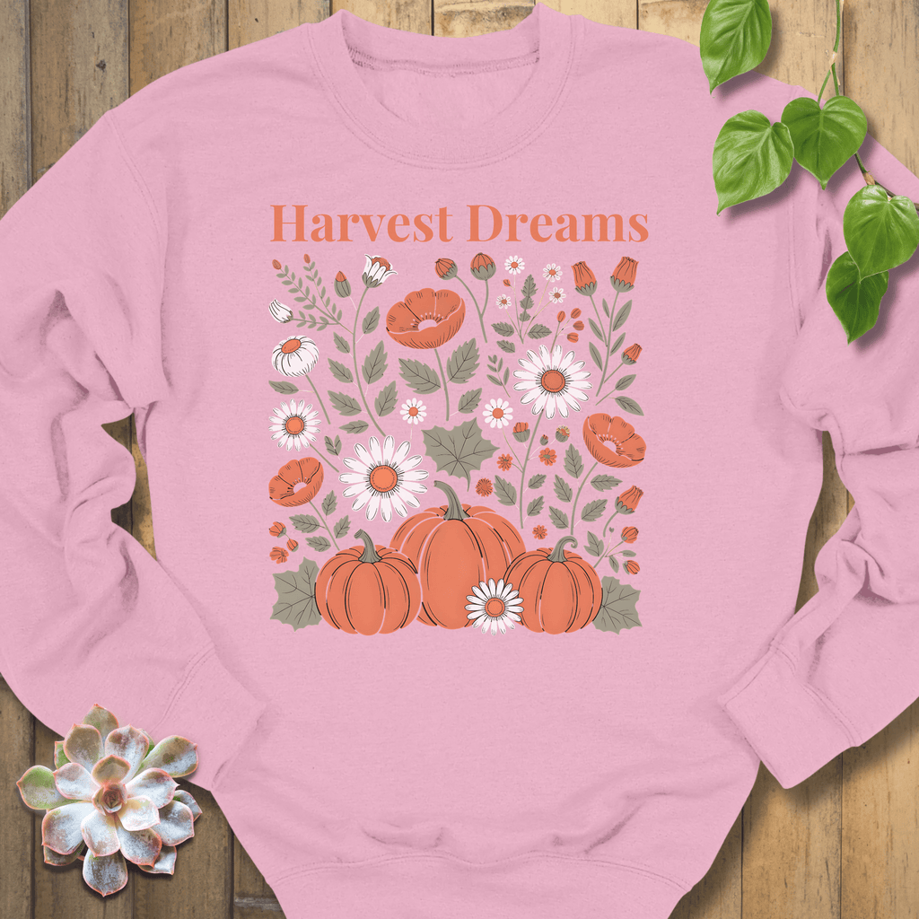Light Pink / S Harvest Dreams Sweatshirt Sweatshirt