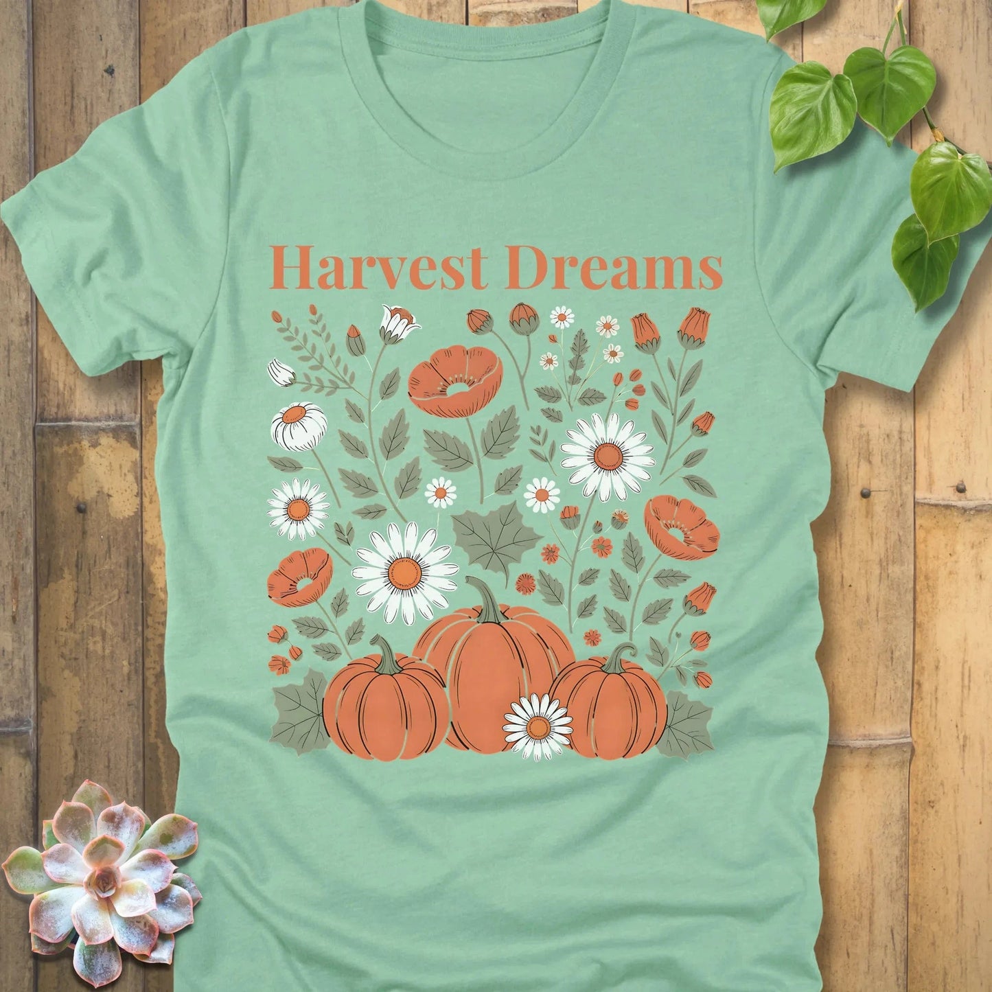 Heather Mint / S Harvest Dreams T-Shirt T-Shirt