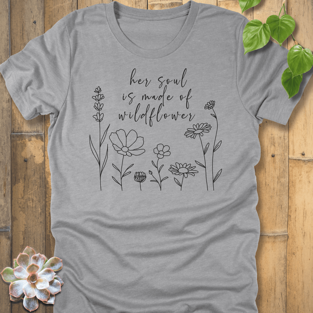 Athletic Heather / S Her Soul T-Shirt T-Shirt