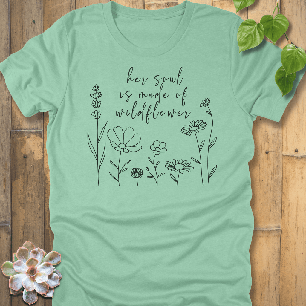 Heather Mint / S Her Soul T-Shirt T-Shirt