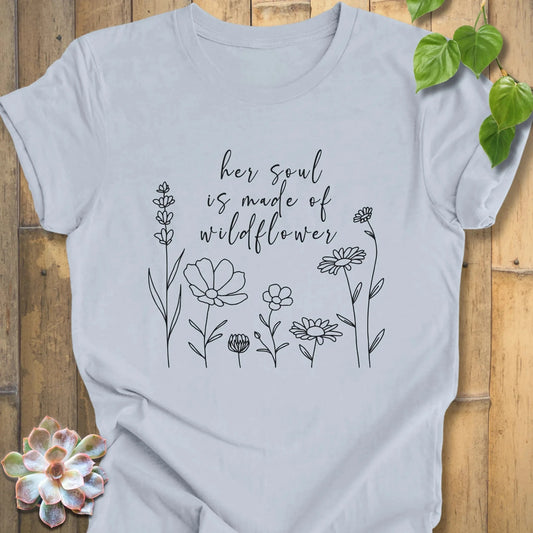 Light Blue / XS Her Soul T-Shirt T-Shirt