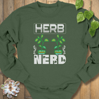 Military Green / S Herb Nerd Sweatshirt Sweatshirt