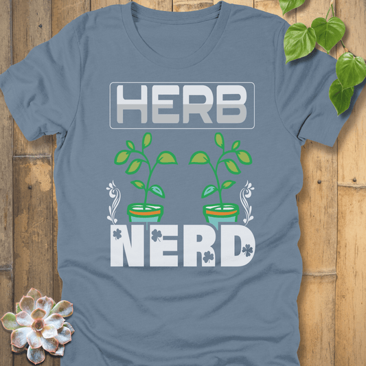 Steel Blue / S Herb Nerd T-Shirt T-Shirt