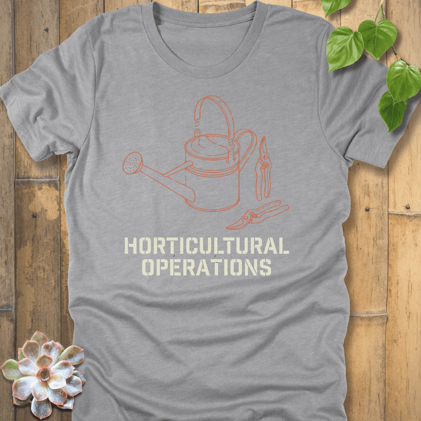 Athletic Heather / S Horticultural Operations T-shirt T-Shirt