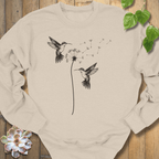 Sand / S Hummingbird Wish Sweatshirt Sweatshirt