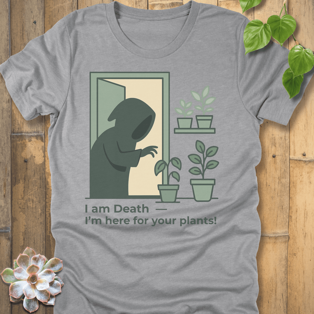Athletic Heather / S I Am Death T-Shirt T-Shirt