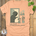 Heather Peach / S I Am Death T-Shirt T-Shirt