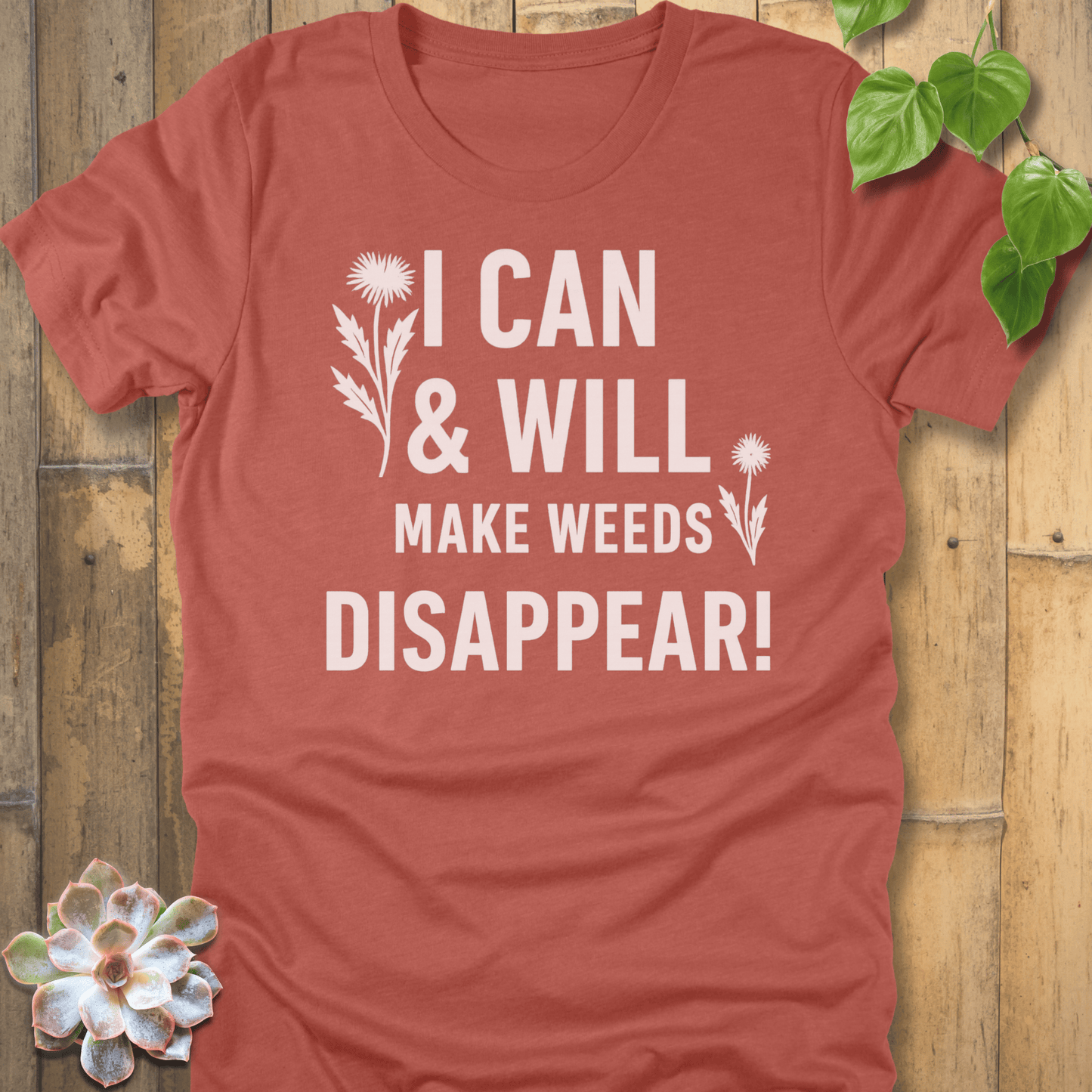Heather Clay / S I Can & I Will T-Shirt T-Shirt