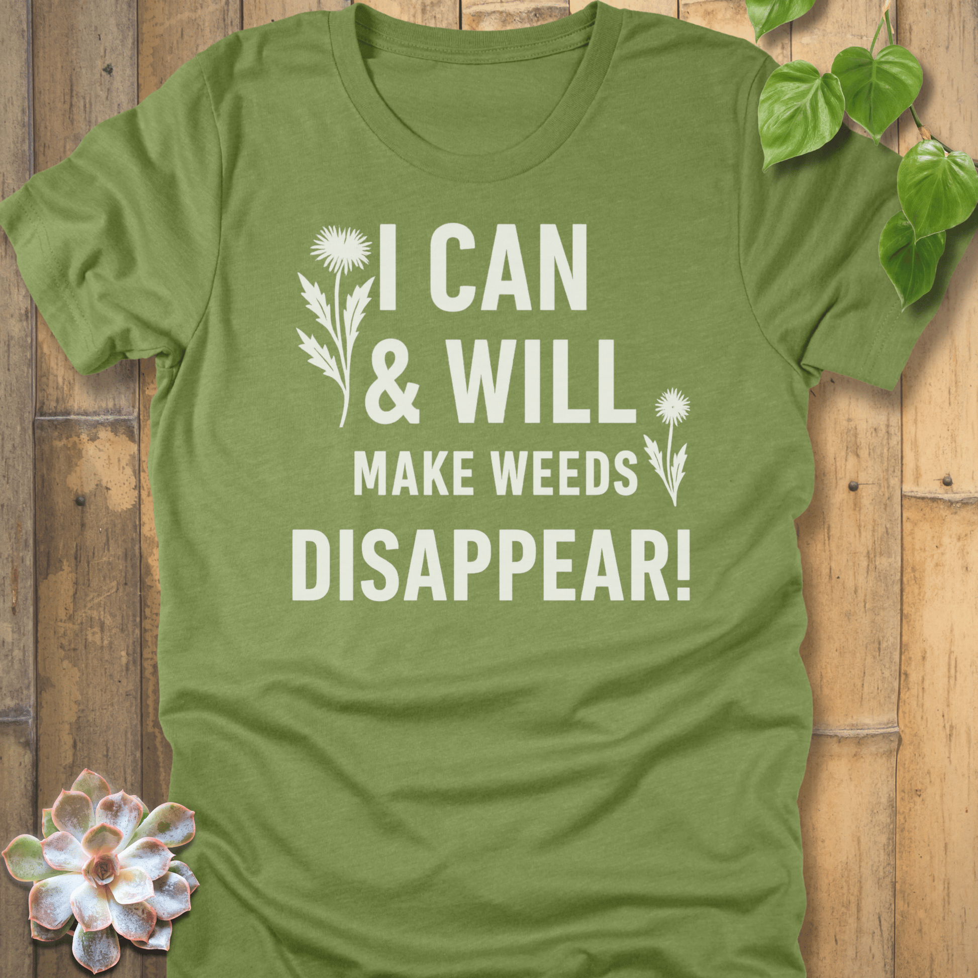 Heather Green / M I Can & I Will T-Shirt T-Shirt
