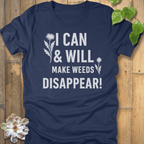 Heather Navy / S I Can & I Will T-Shirt T-Shirt