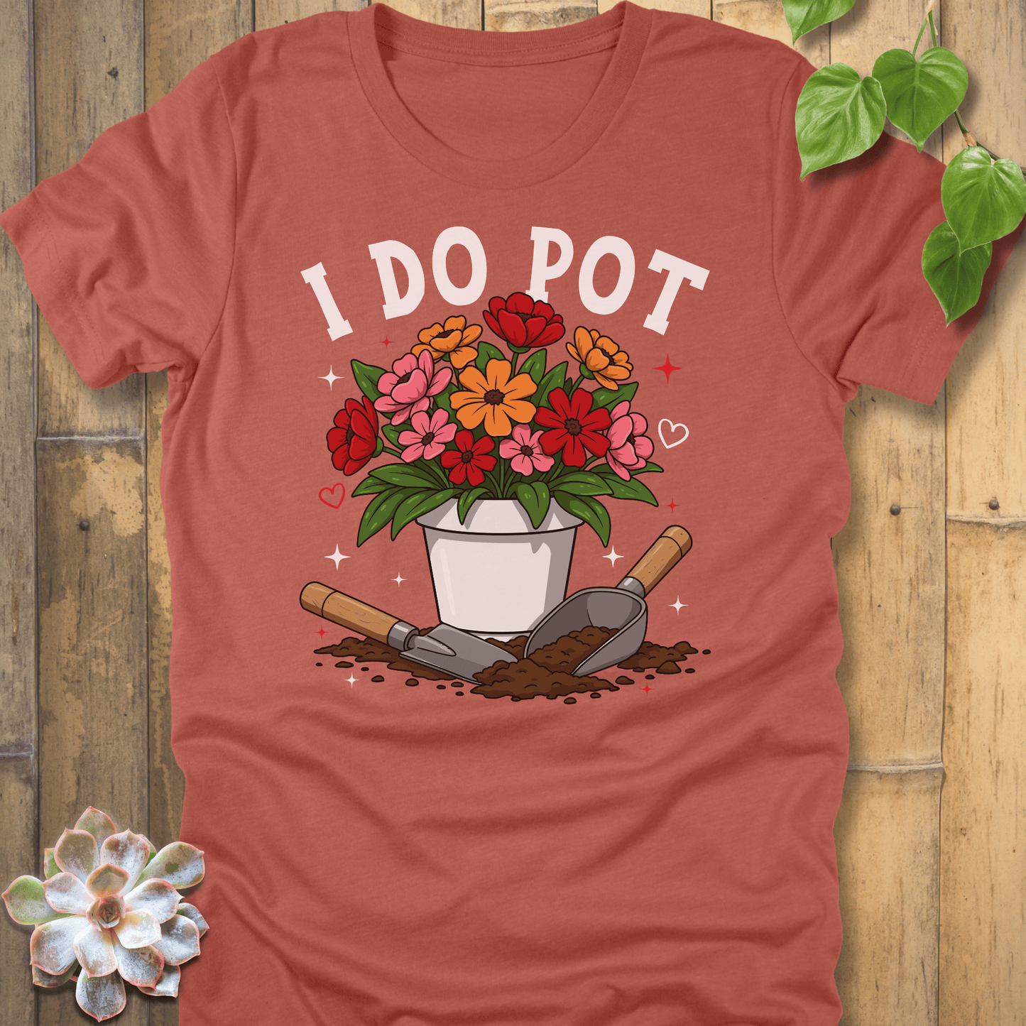 Heather Clay / S I Do Pot T-Shirt T-Shirt
