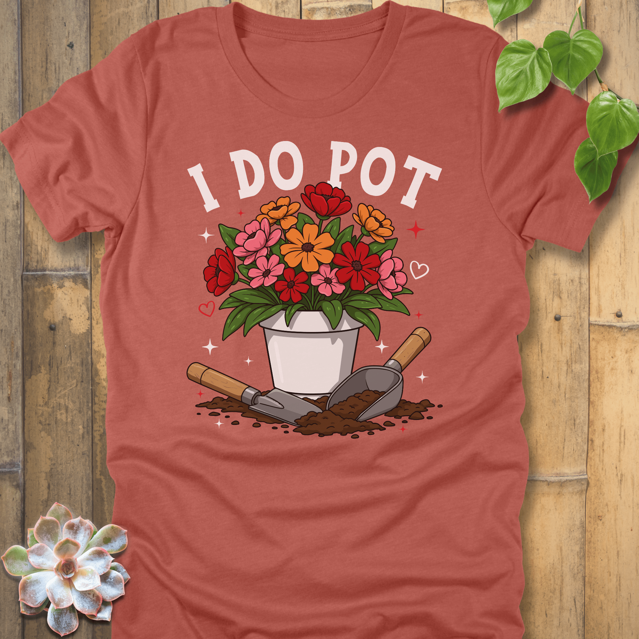 Heather Clay / S I Do Pot T-Shirt T-Shirt