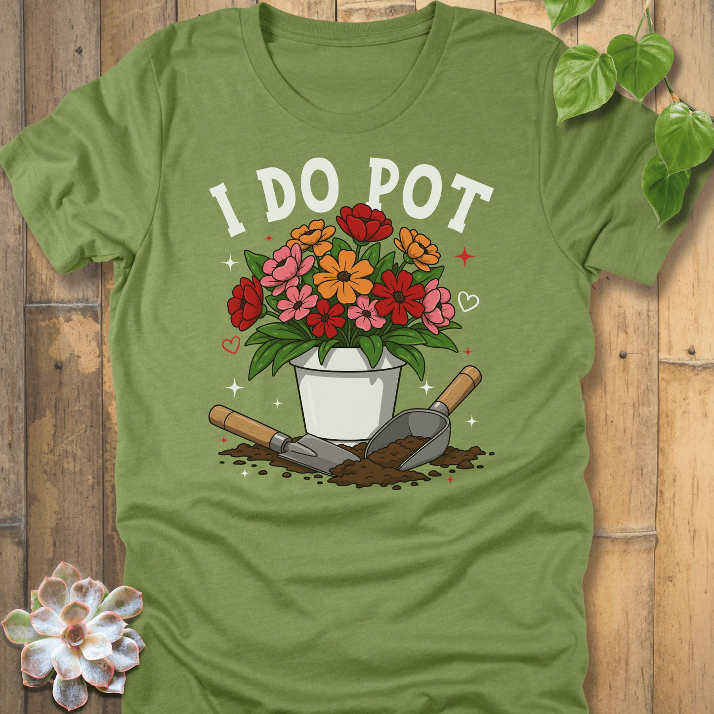 Heather Green / M I Do Pot T-Shirt T-Shirt