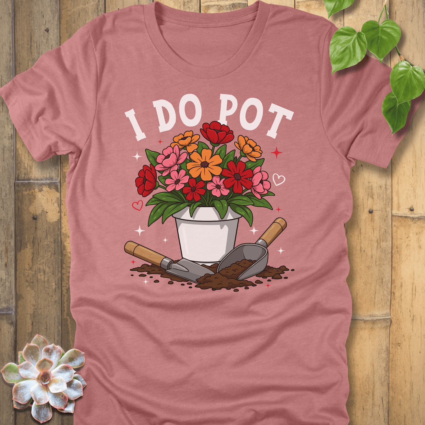 Heather Mauve / S I Do Pot T-Shirt T-Shirt