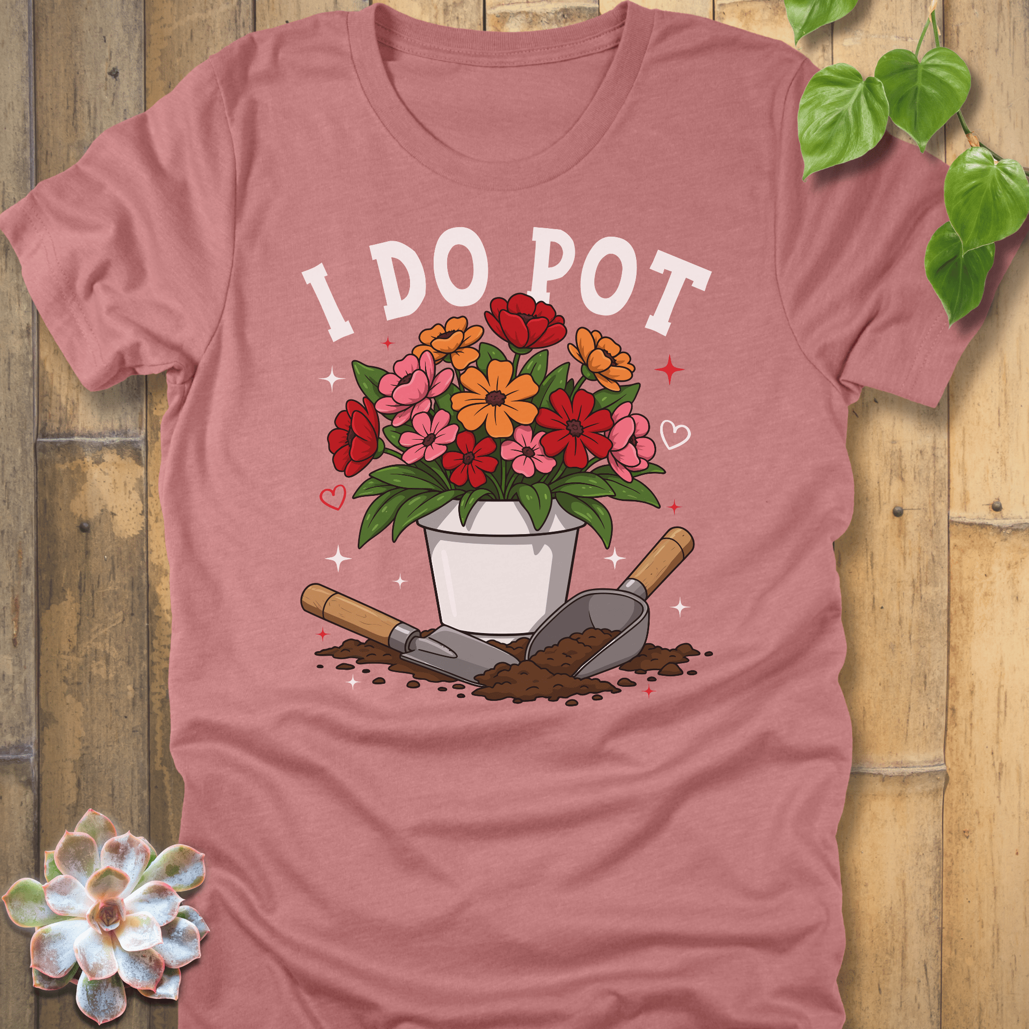 Heather Mauve / S I Do Pot T-Shirt T-Shirt