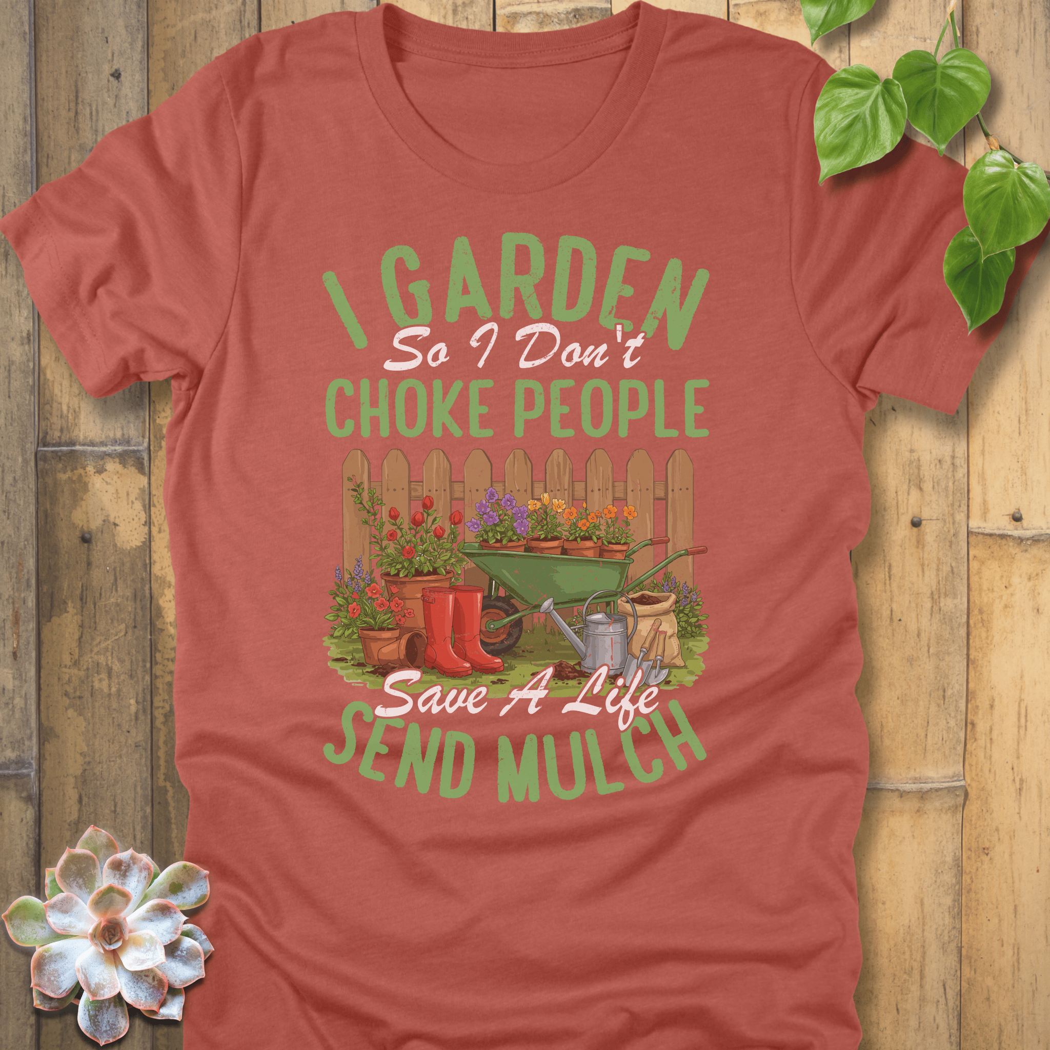 Heather Clay / S I Don't Choke People T-Shirt T-Shirt