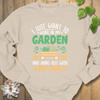 Sand / S I Just Want To Work Sweatshirt Sweatshirt