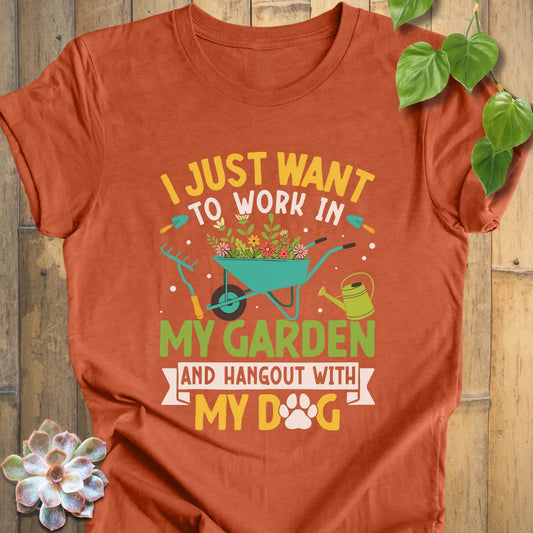 Heather Clay / XS I Just Want To Work T-Shirt T-Shirt