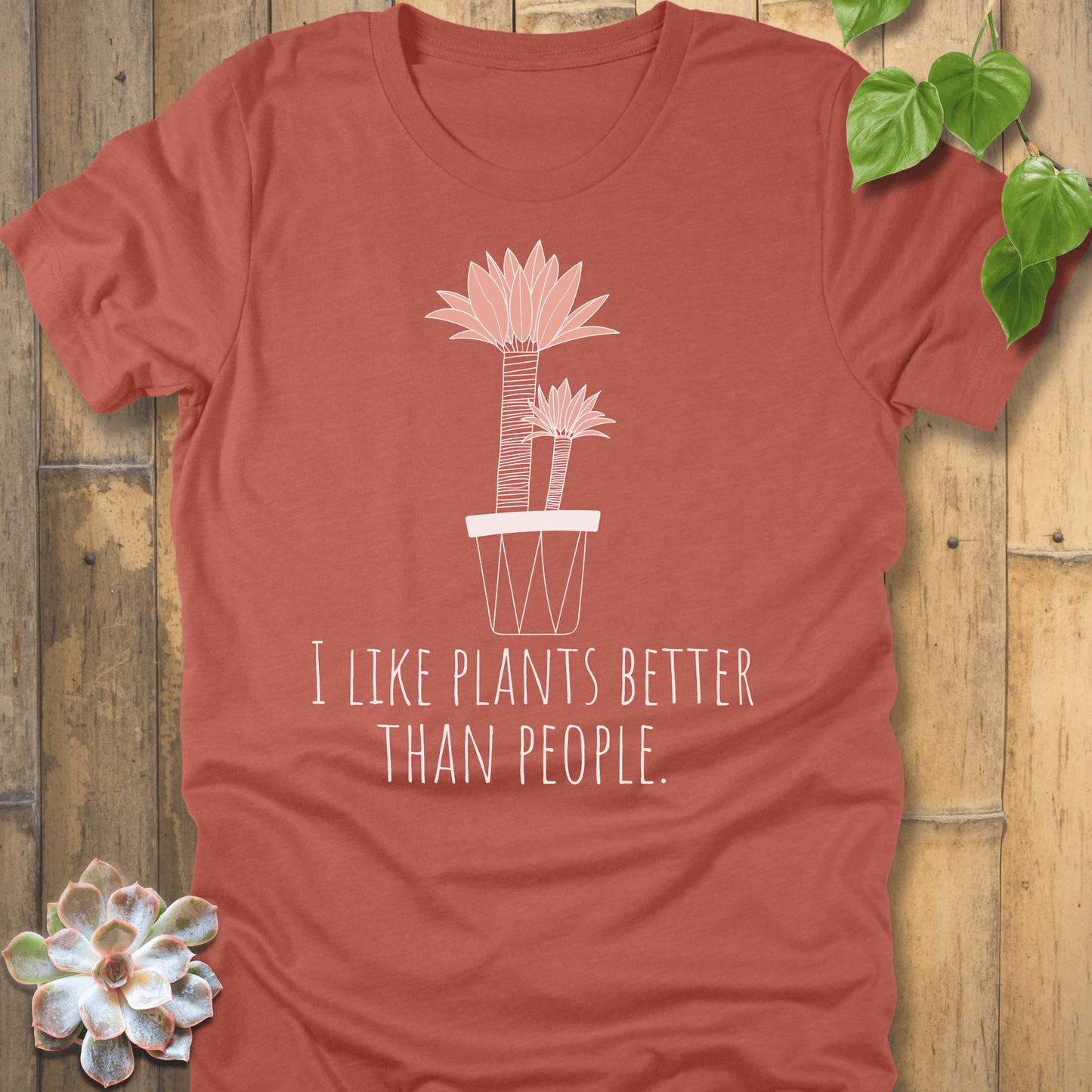 Heather Clay / S I Like Plants T-shirt T-Shirt