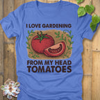 Heather Columbia Blue / S I love Gardening T-Shirt T-Shirt