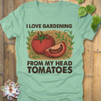 Heather Mint / S I love Gardening T-Shirt T-Shirt