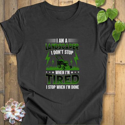 Dark Grey Heather / XS I'm a Landscaper - T-Shirt T-Shirt