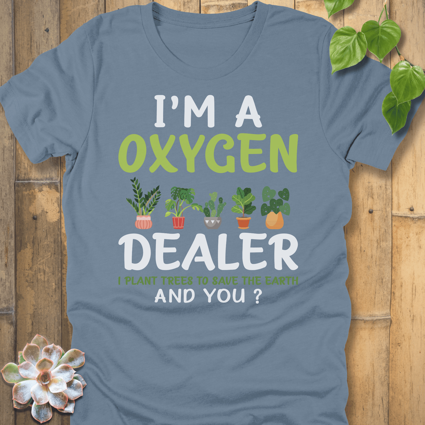 Steel Blue / S I'm A Oxygen Dealer  T-Shirt T-Shirt