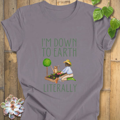 Storm / XS I’m Down to Earth Literally - T-Shirt T-Shirt