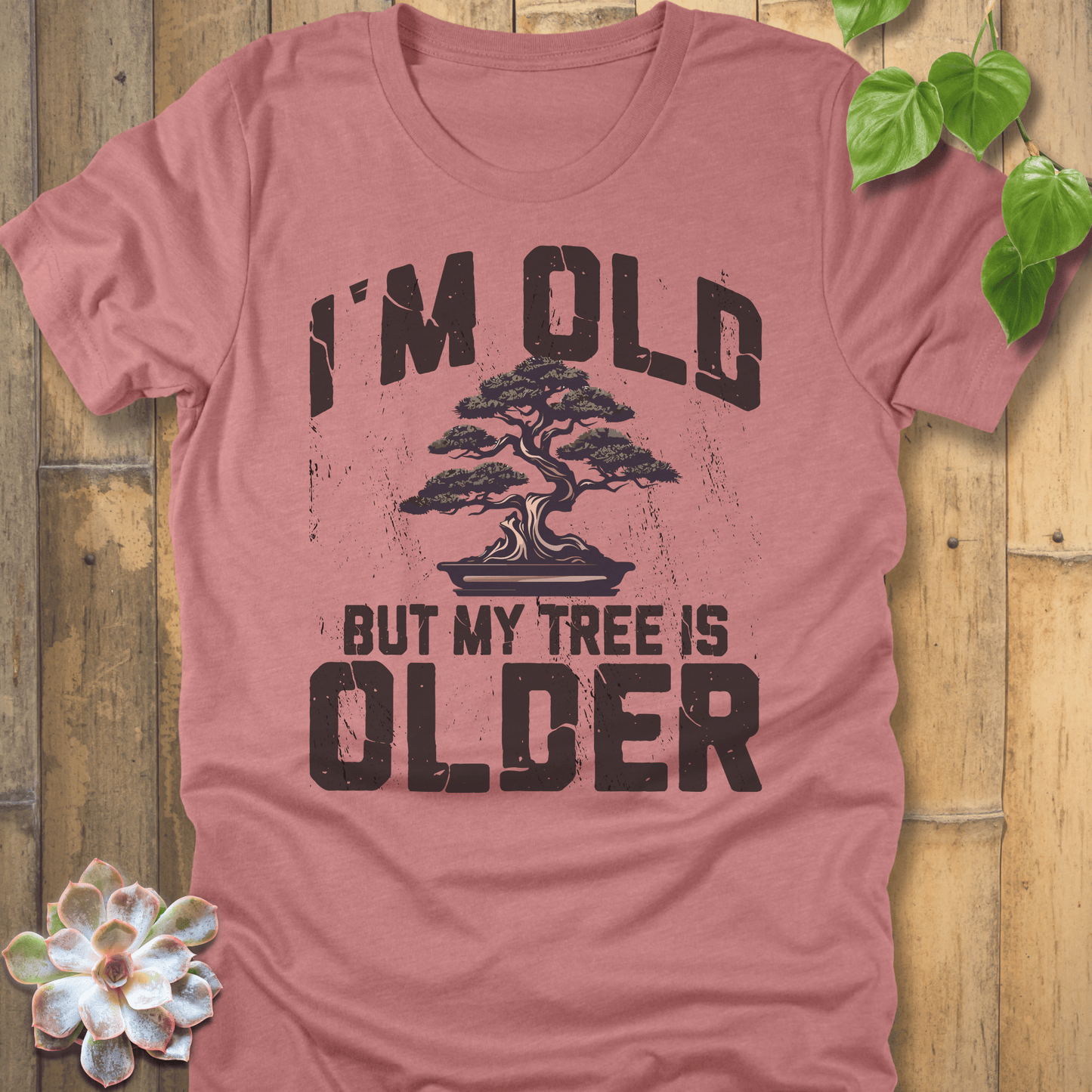 Heather Mauve / S I'm Old T-Shirt T-Shirt