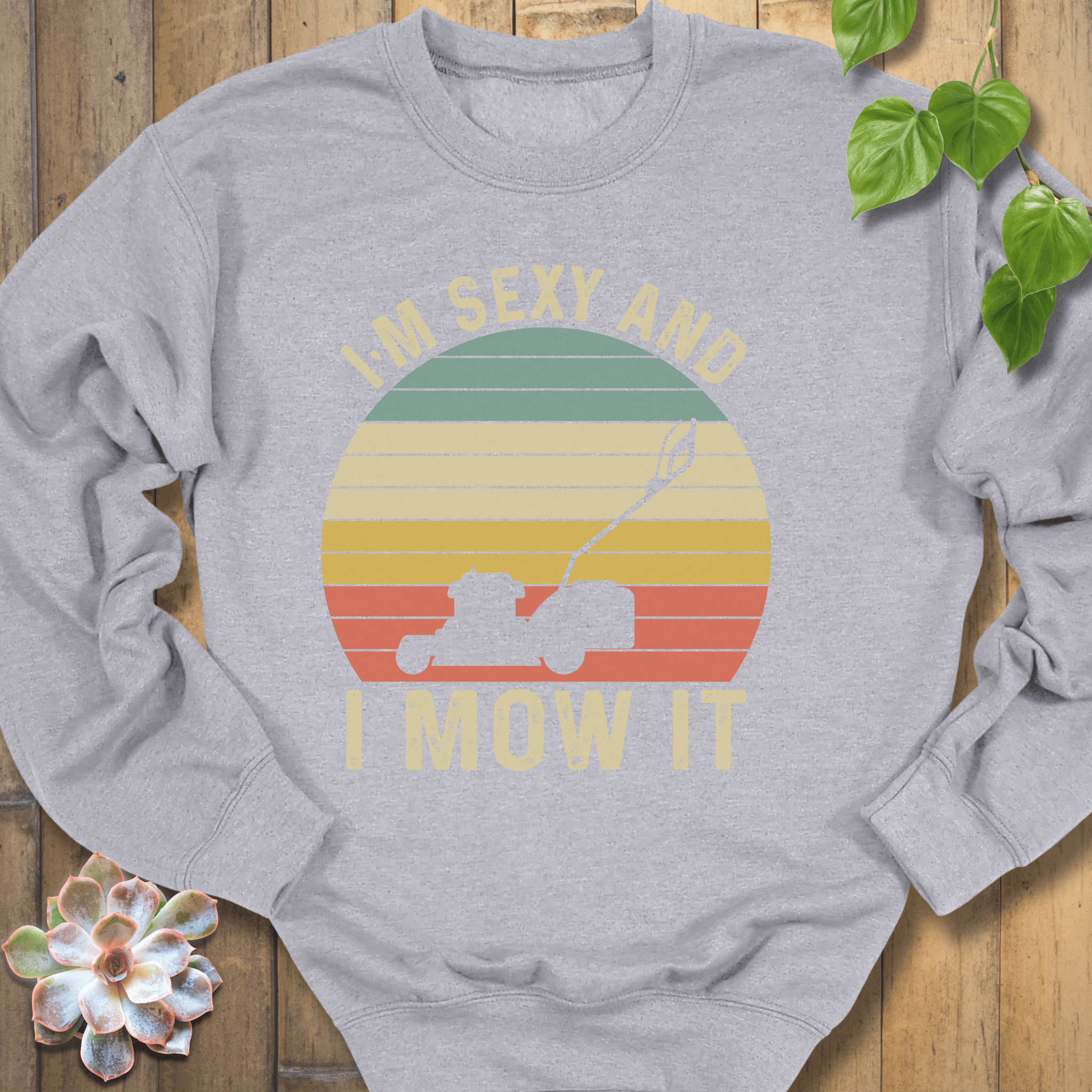 Sport Grey / S I'm Sexy Sweatshirt Sweatshirt