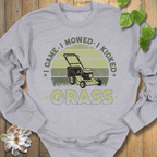 Sport Grey / S I Mowed Grass Sweatshirt Sweatshirt