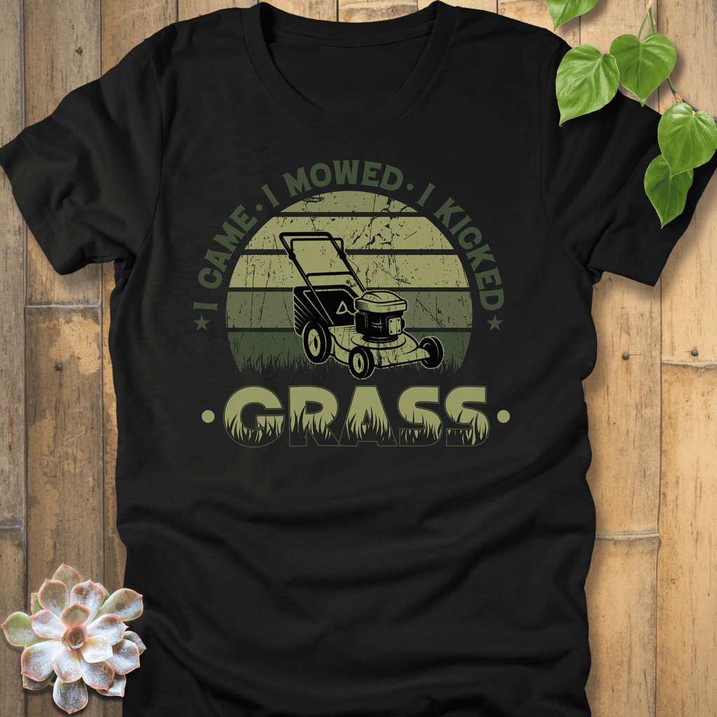 Black / S I Mowed Grass T-Shirt T-Shirt